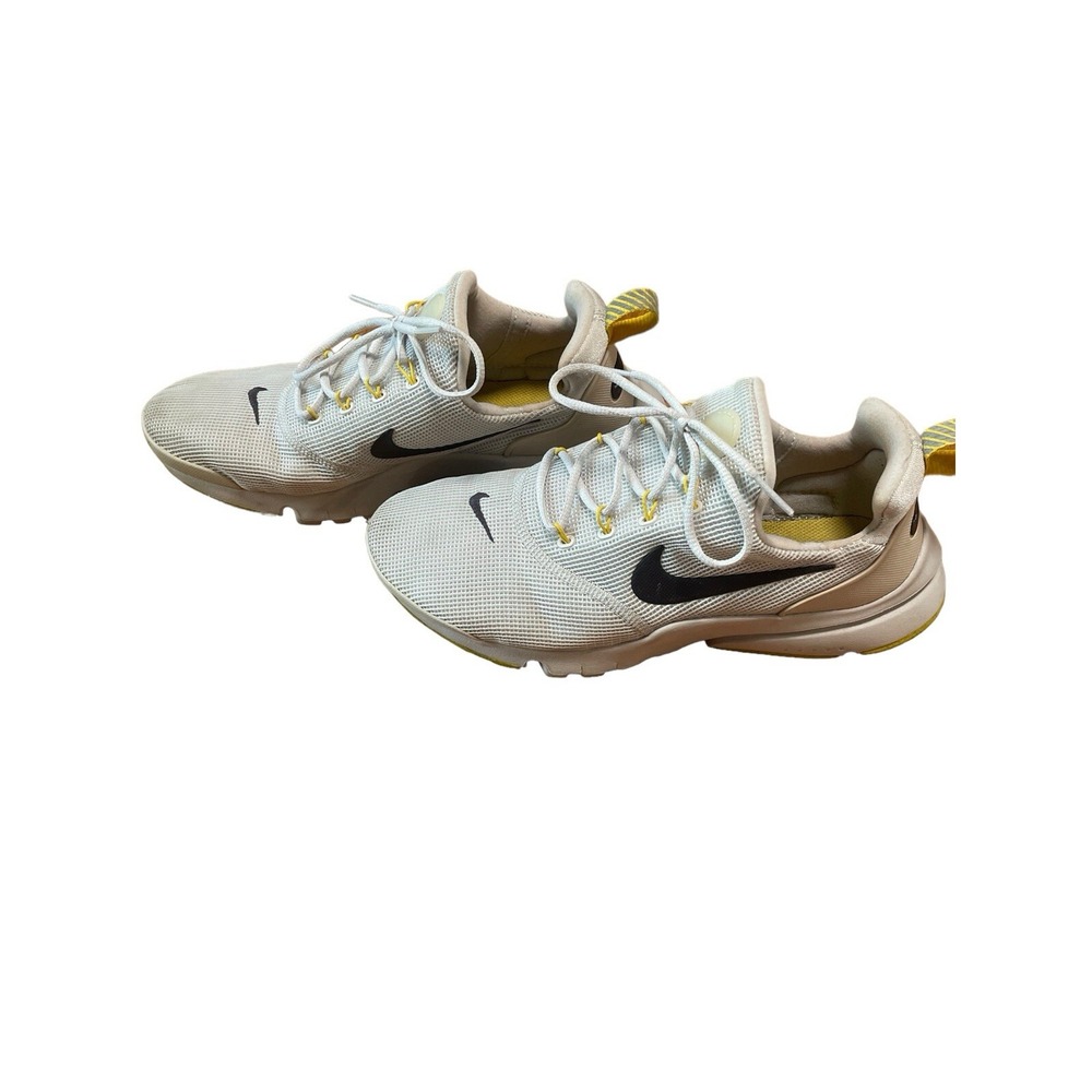 Nike Air Presto Fly GS Trainer Women Sneakers Light Bone Sulfur Size 7